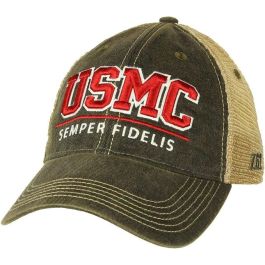MARINE CORPS TRUCKER CAP