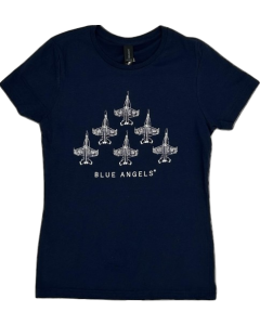 BLUE ANGELS "SHE SAID IT" WOMEN'S TEE
