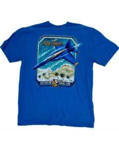 BLUE ANGELS BEACH FLYOVER TEE