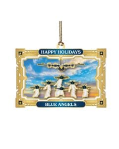 BLUE ANGELS/FAT ALBERT ORNAMENT