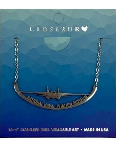 F-14 FORWARD FACING NECKLACE