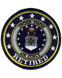 AIR FORCE RETIRED PATCH