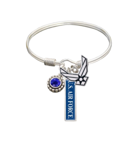 AIR FORCE TRIPLE CHARM BRACELET