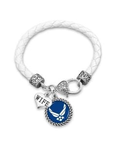 AIR FORCE WIFE BRACELET