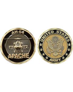 ARMY APACHE COIN