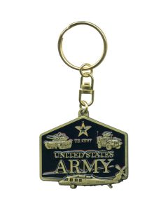 ARMY METAL KEYCHAIN