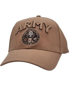 ARMY LOGO BROWN CAP