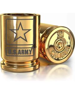 ARMY GOLD SHOT GLASS