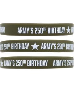 ARMY 250TH SILICONE BRACELET
