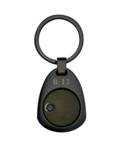 B-17 GUN METAL KEYCHAIN