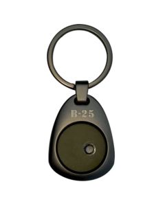 B-25 GUN METAL KEYCHAIN
