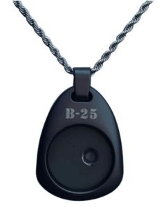B-25 GUN METAL NECKLACE