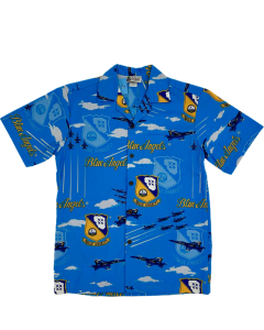 BLUE ANGELS HAWAIIAN SHIRT