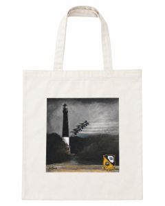 Blue Angels Lighthouse Canvas Tote Bag