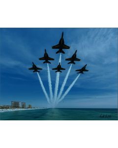 BLUE ANGELS PRINT - BEACH BUZZ