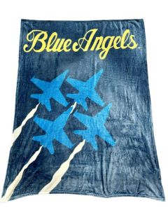 BLUE ANGELS CLASSIC FLEECE THROW