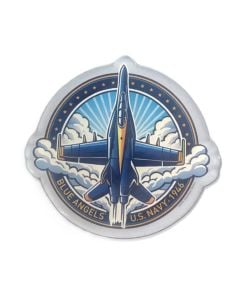 U.S. Navy Blue Angels Rocket Magnet
