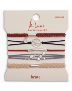 Brave Star Hair Tie Bracelet Set
