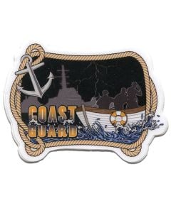 COAST GUARD MINI DECAL