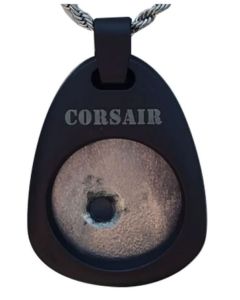 F4U CORSAIR - GUN METAL NECKLACE