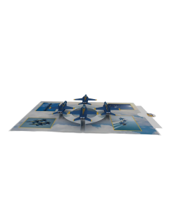 BLUE ANGELS - DIAMOND FORMATION CARD