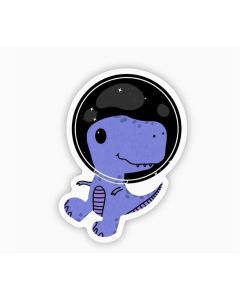 DINOSAUR ASTRONAUT STICKER