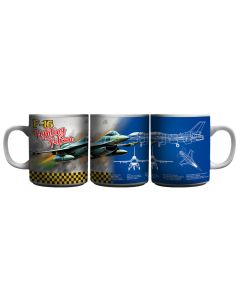 AIR FORCE F-16 FIGHTING FALCON MUG