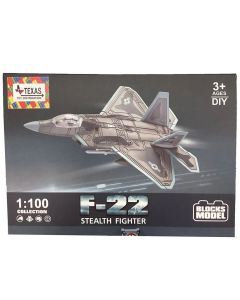 F-22 STEALTH FIGHTER PULLBACK BRICK KIT