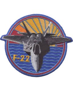 AIR FORCE F-22 AIRCRAFT PATCH