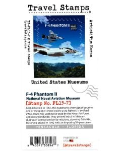 F-4 PHANTOM TRAVEL STAMP
