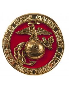 MARINE METAL EMBLEM