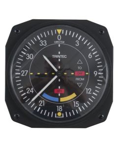 VOR INSTRUMENT STYLE CLOCK 10"