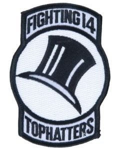 FIGHTING 14 TOPHATTERS PATCH