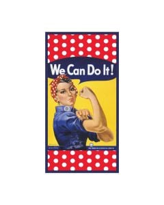 ROSIE THE RIVETER BEACH TOWEL