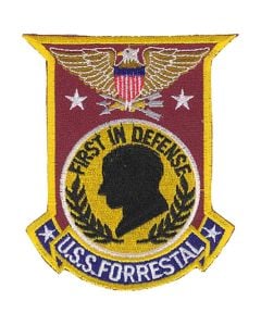 USS FORRESTAL CV-59 PATCH