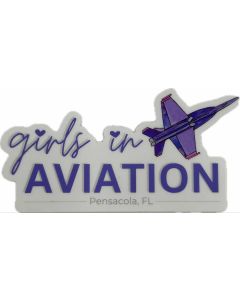 GIRLS IN AVIATION STICKER