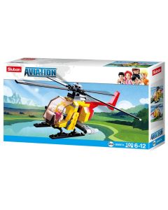 AVIATION HELICOPTER - BUILDING BLOCK SET