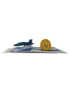 BLUE ANGELS - HELMET PLANE CARD