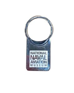 NATIONAL NAVAL AVIATION MUSEUM LASER ENGRAVED KEYCHAIN