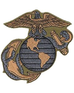 MARINE GLOBE AND ANCHOR PATCH