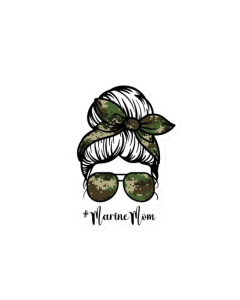 MARINE MOM STICKER