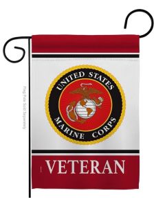 MARINE VETERAN FLAG