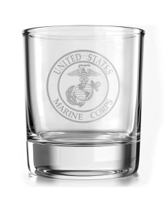 MARINES WHISKEY GLASS
