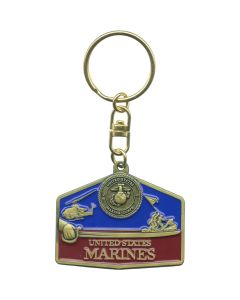 MARINES METAL KEYCHAIN