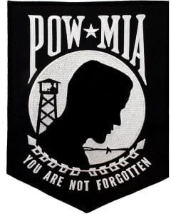 POW-MIA PATCH