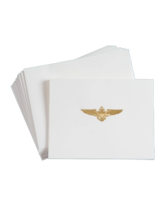 NAVAL AVIATOR FOLDED NOTE CARDS