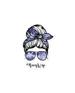 NAVY WIFE STICKER