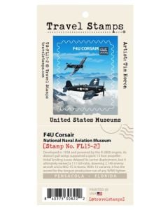 F4U CORSAIR TRAVEL STAMP