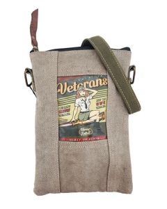 OWE VETERANS RECYCLED TENT SMALL CROSSBODY