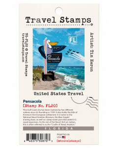 Pensacola Travel Stamp